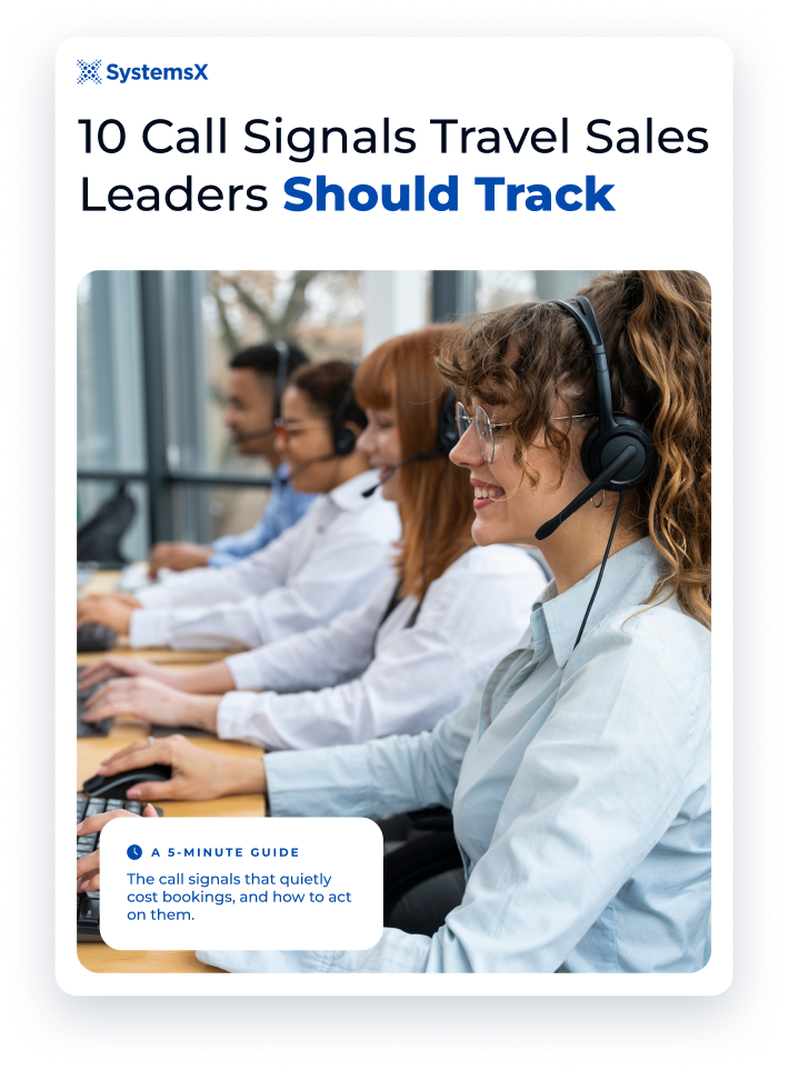 10 Call Signals Travel Sales Leaders Should Track